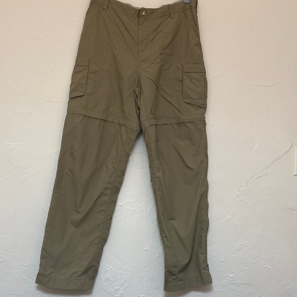 REI Sahara Shell Convertible Tan Pants Size 14